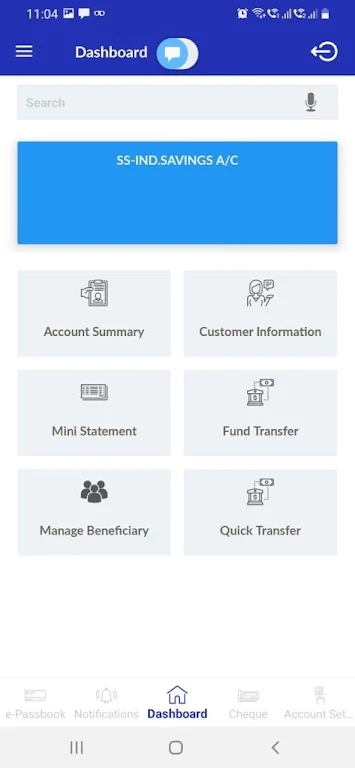 SARASPUR BANK MOBILE BANKING  Screenshot 3