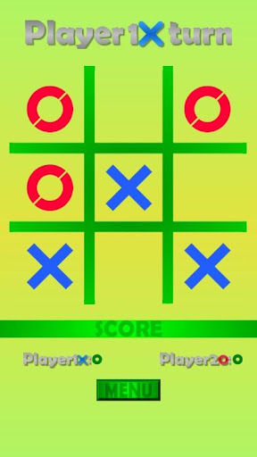 Tic-Tac-Toe for 2 players  Screenshot 1