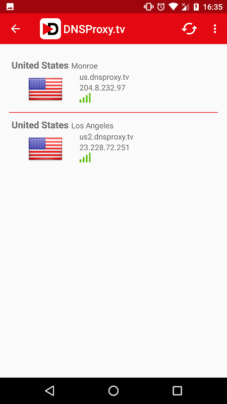 DNSProxy.TV VPN Client  Screenshot 3