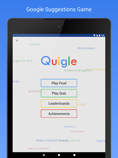 Quigle - Google Feud + Quiz  Screenshot 2