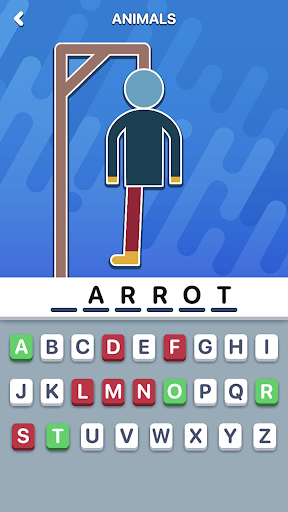 Hangman _ _ _ _ Free Classic Hidden Word Game  Screenshot 1