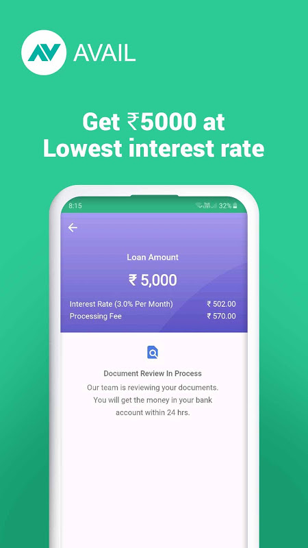 Avail Finance - Instant Personal Loan App  Screenshot 3