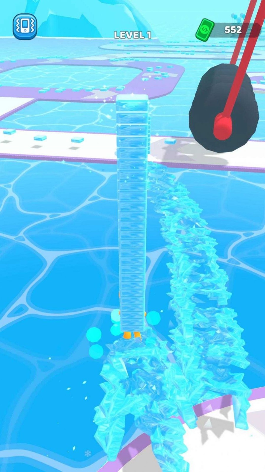 Freeze Man Run Screenshot 1