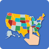 US Map Quiz - 50 States Quiz - US States Quiz APK