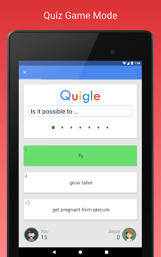 Quigle - Google Feud + Quiz  Screenshot 3