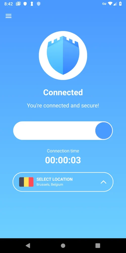 Free VPN unlimited secure 60 locations by CyberVPN  Screenshot 2