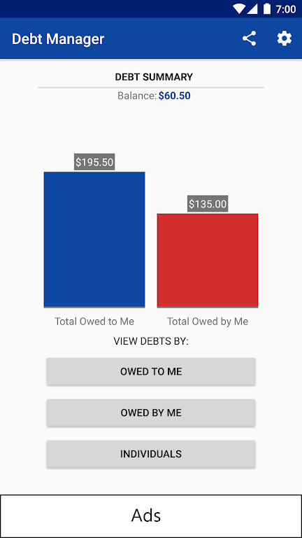 Debt Manager and Tracker  Screenshot 1