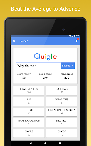 Quigle - Google Feud + Quiz  Screenshot 4