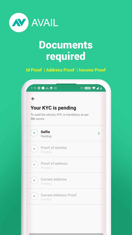 Avail Finance - Instant Personal Loan App  Screenshot 1