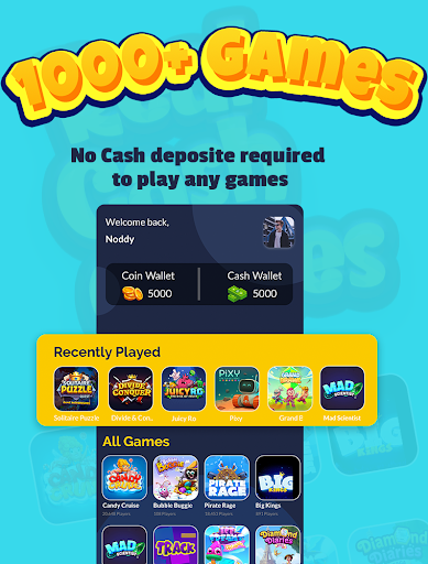 Real Cash Games Pro Free rewards paypal and paytm  Screenshot 3