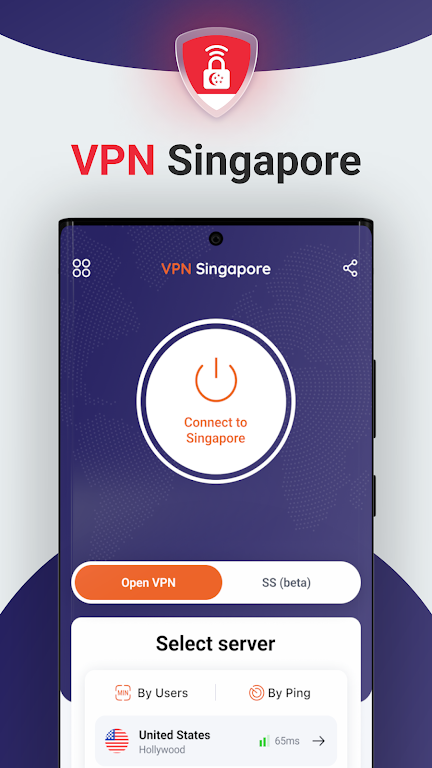 VPN Singapore  Screenshot 1