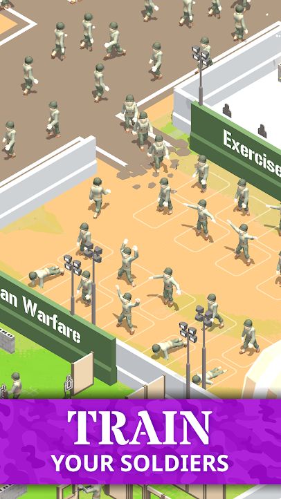 Idle Army Base  Screenshot 1