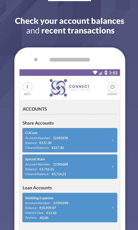 Connect Credit Union  Screenshot 2