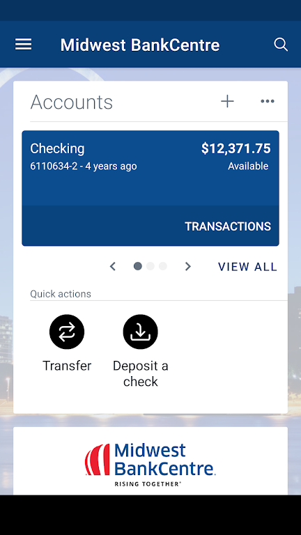 Midwest BankCentre  Screenshot 2
