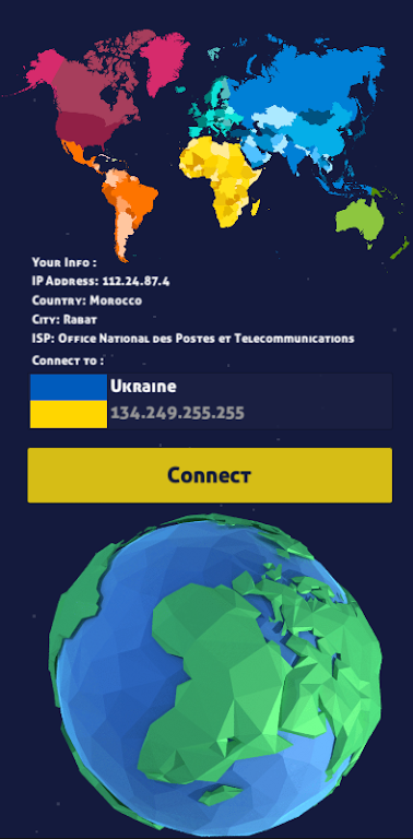 VPN Ukraine - IP for Ukraine  Screenshot 2