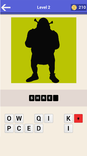 Guess the Shadow Quiz Game - Characters Trivia  Screenshot 3