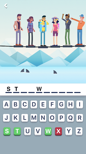 Hangman _ _ _ _ Free Classic Hidden Word Game  Screenshot 2