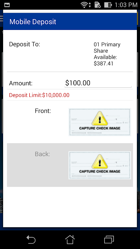 NYMCU Mobile Banking  Screenshot 4