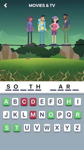 Hangman _ _ _ _ Free Classic Hidden Word Game  Screenshot 3