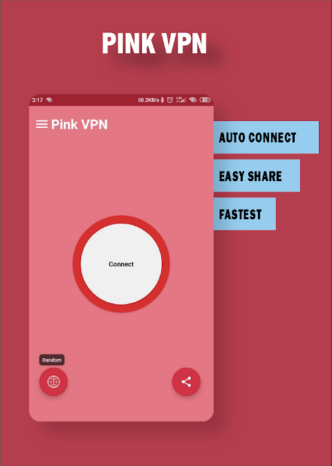 Pink VPN - Fast , Free , Secur  Screenshot 3