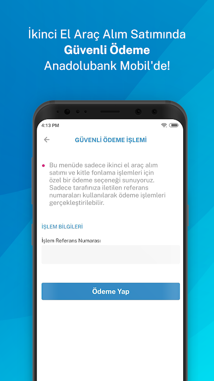 Anadolubank Mobil  Screenshot 1