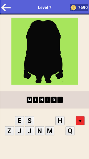 Guess the Shadow Quiz Game - Characters Trivia  Screenshot 1