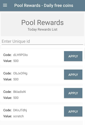 Pool Rewards - Daily Free Coins  Screenshot 4