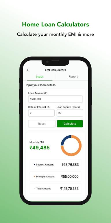 Home loan calculator -Tool  Screenshot 2