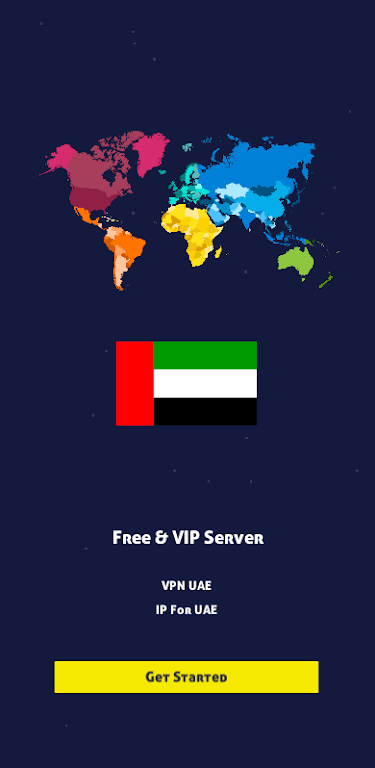 VPN UAE - IP for UAE  Screenshot 1