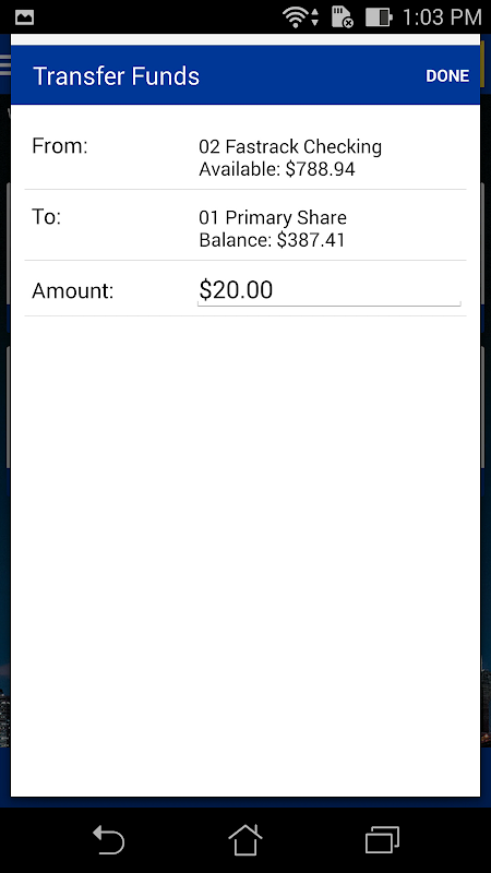 NYMCU Mobile Banking  Screenshot 3