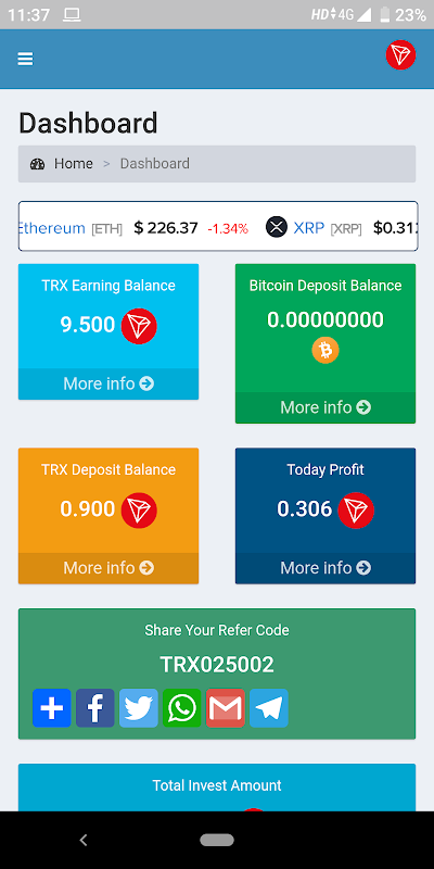 Trxcryptobank  Screenshot 1