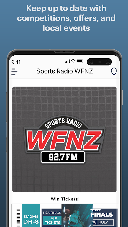 Sports Radio WFNZ  Screenshot 3