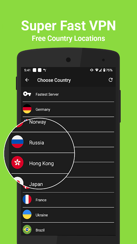 Super Fast VPN - Ultra Secure Unlimited Free VPN  Screenshot 2