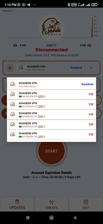 SHAHEEN VPN  Screenshot 1