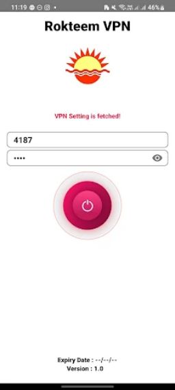 Rokteem VPN  Screenshot 2