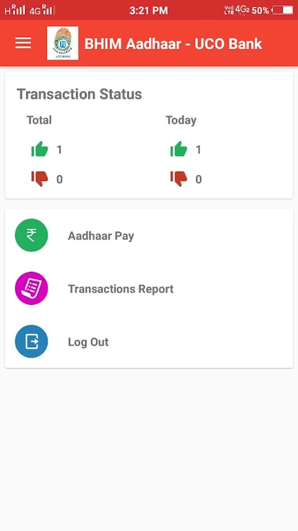 BHIM AADHAAR - UCO BANK  Screenshot 3