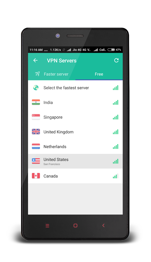 VPN MASTER-Free  Screenshot 3