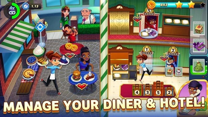 Diner DASH Adventures  Screenshot 4