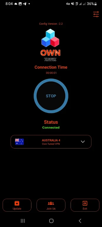 OWN TUNNEL VPN  Screenshot 1