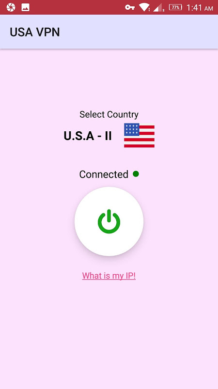 USA VPN - Free VPN & Fast Security Proxy  Screenshot 1