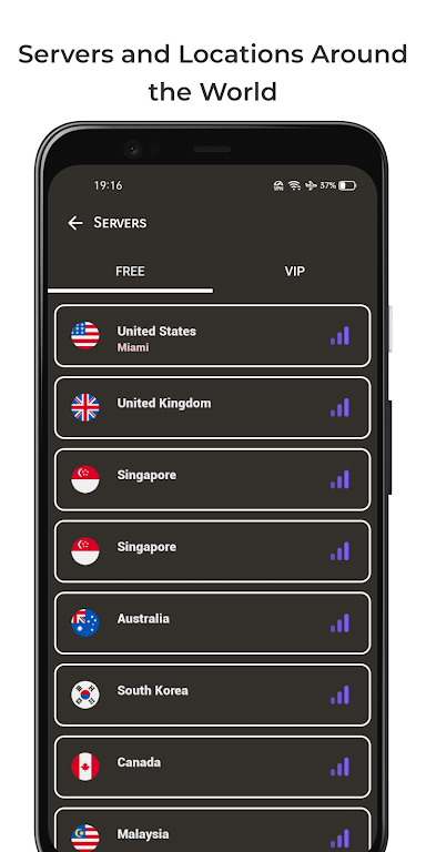 USA VPN - Fast ProxyVPN  Screenshot 1