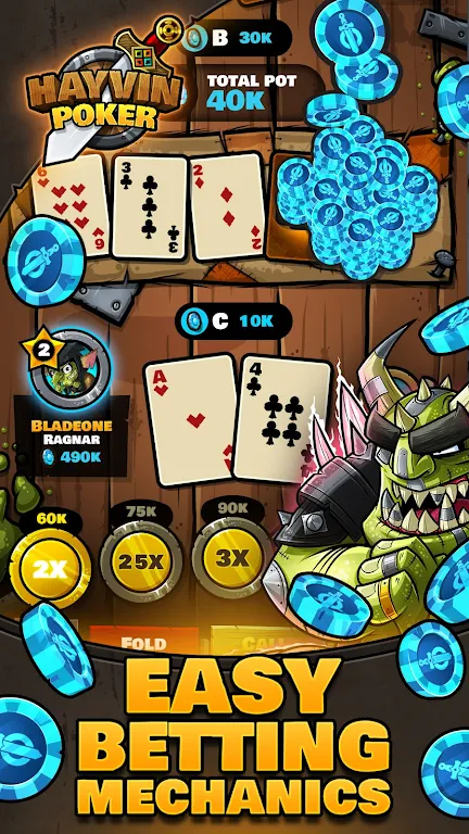 Hayvin Poker: Real-Time PVP Du  Screenshot 3