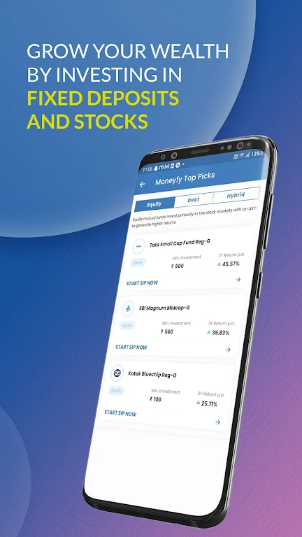 MoneyFy: MF, SIP, Loan App  Screenshot 3