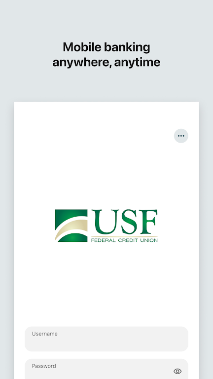 USF FCU Mobile Banking  Screenshot 1