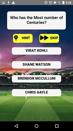 2019 IPL CRICKET QUIZ GAME-TEST YOUR IPL KNOWLEDGE  Screenshot 1