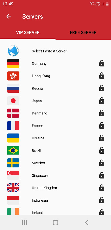 Free VPN - Browser VPN  Screenshot 2