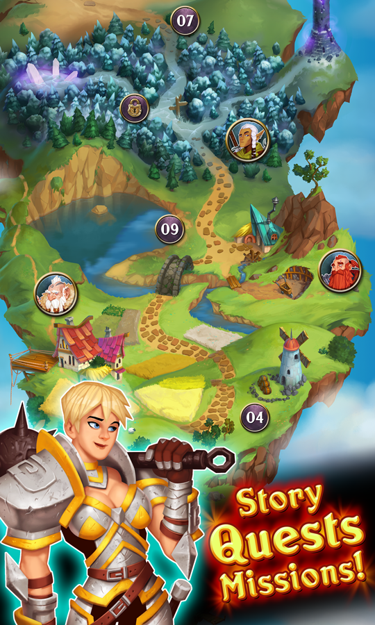 Heroes of Battle Cards  Screenshot 1