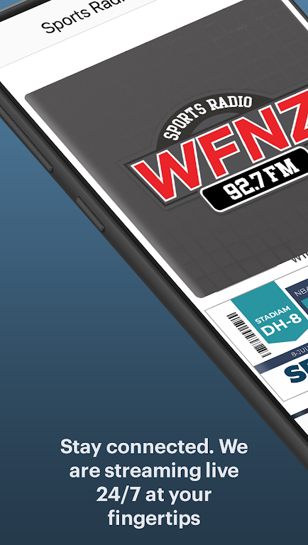 Sports Radio WFNZ  Screenshot 1