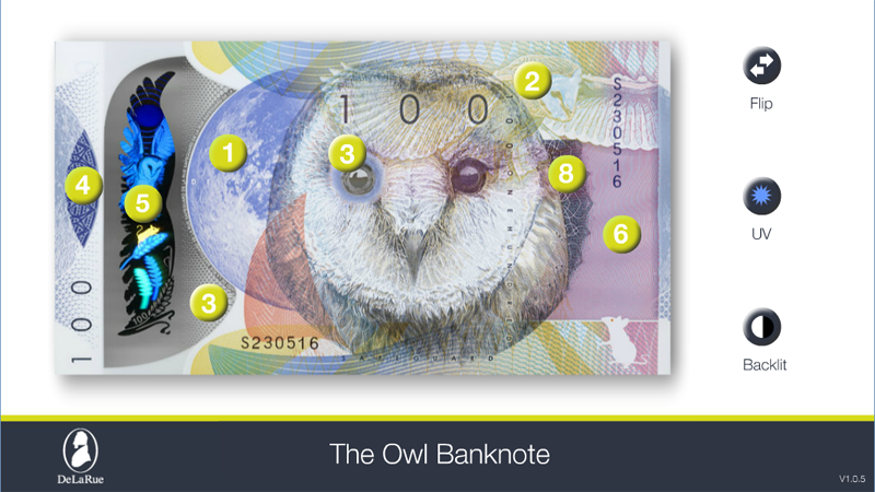 Barn Owl Explore a Banknote  Screenshot 1