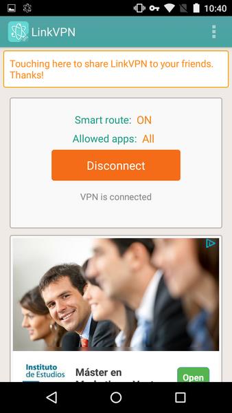 LinkVPN Free VPN Proxy  Screenshot 3